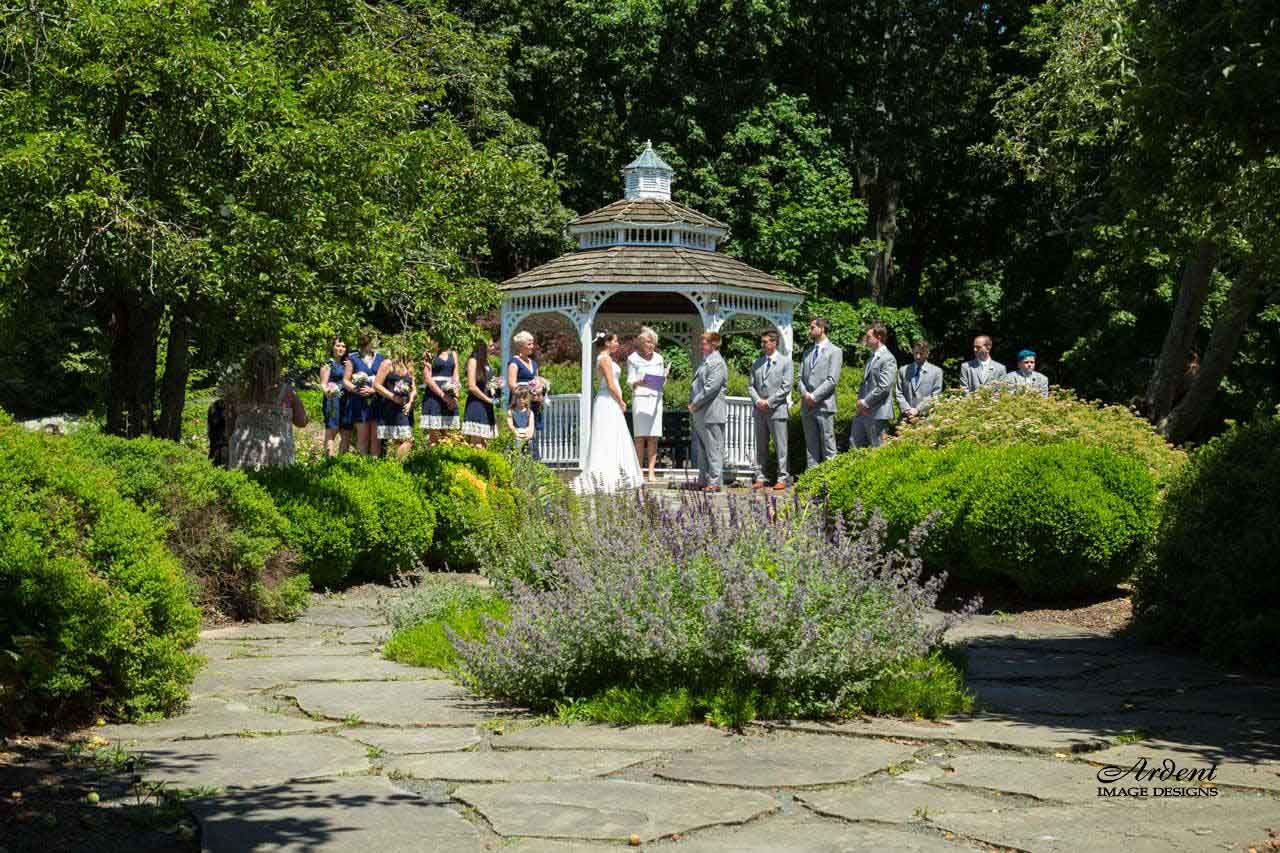 Kat & Jesse Gazebo Ceremony